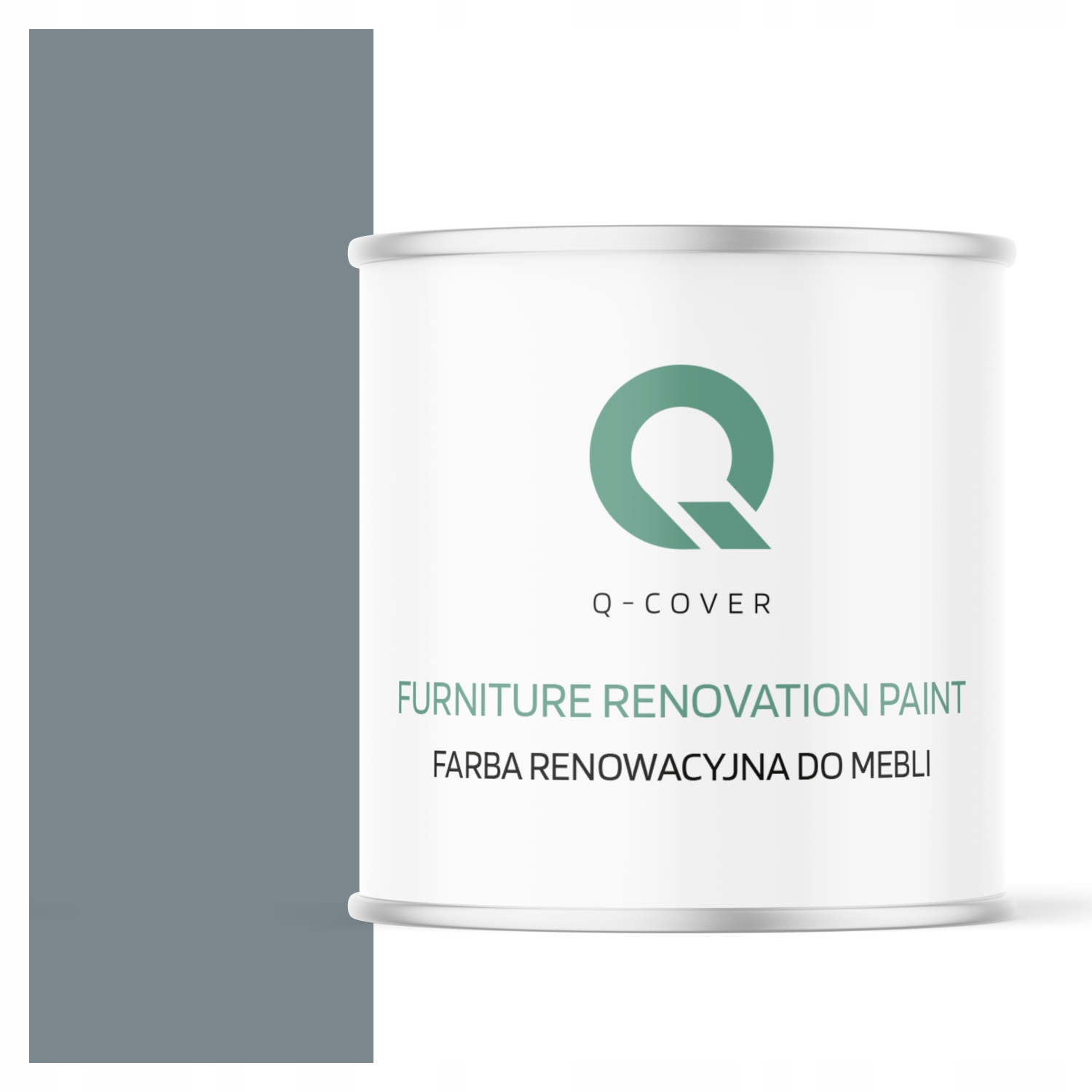 Farba Kuchynského Nábytku Na Prednej Strane Skriniek Veverička Šedá RAL7000 Saténová 2.5 L