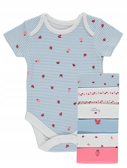 

george_68-74_7 Pack_ Body Krótki RĘKAW_nowe