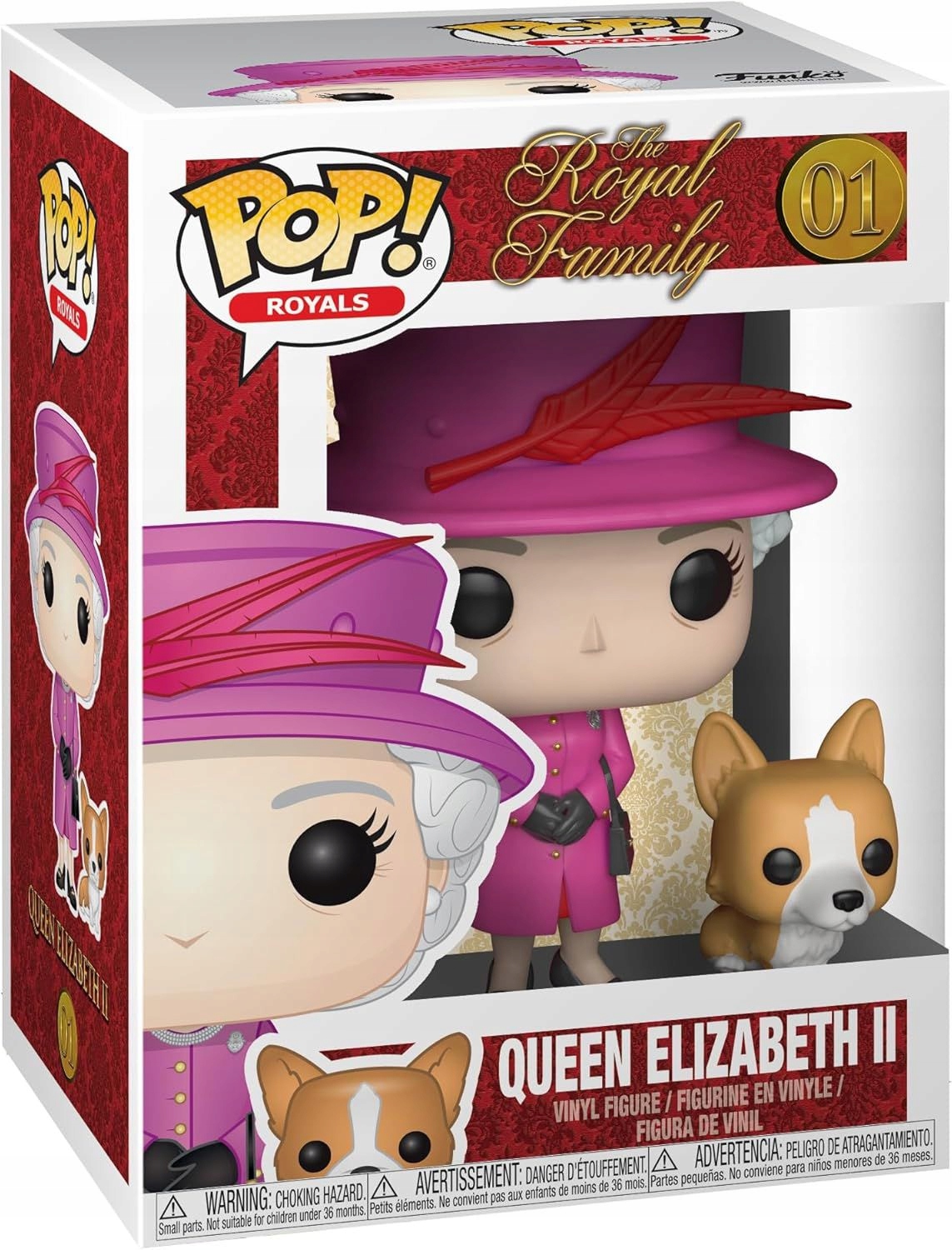 Royal Family Pop! Vinyl Figure Queen Elizabeth II 9 CM