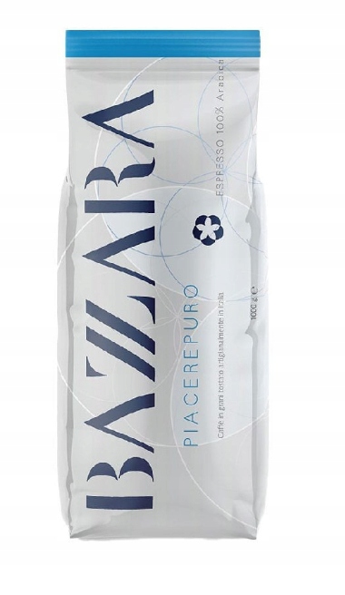 Kawa ziarnista Bazzara Piacerepuro 1000g