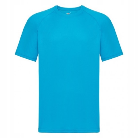 

Koszulka męska Performance FruitLoom Azurowy M