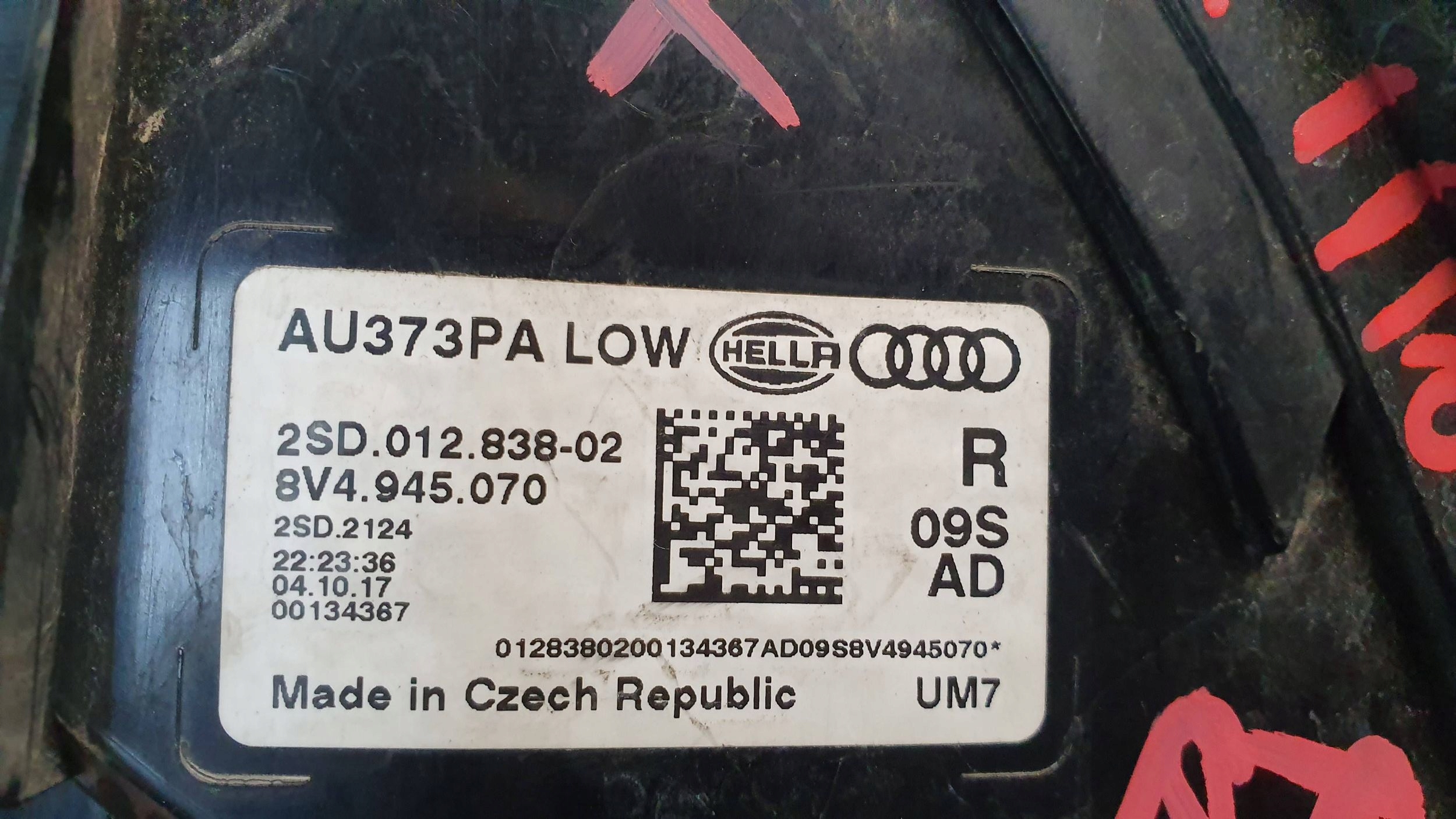 light rear part right AUDI A3 8V SPORTBACK 8V4945070 16