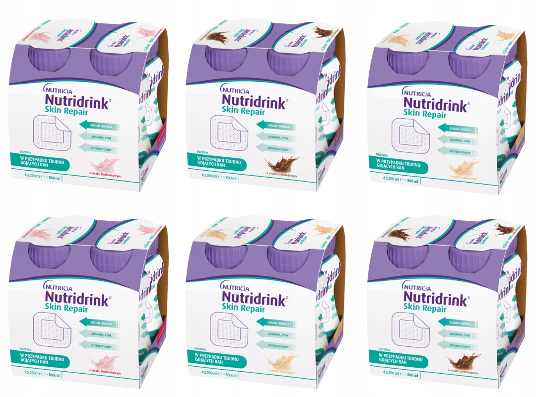 Nutridrink Skin Repair różne smaki (24 szt. x 125 ml)