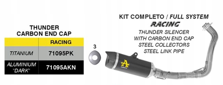 Yamaha MT07 2025-2026 Arrow Carbon Dark Tlmič Výfukového Systému