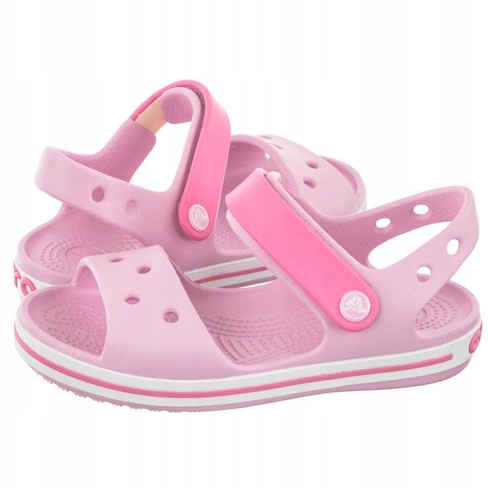 

Buty dla Dzieci Crocs Crocband Sandal 12856 Różowe
