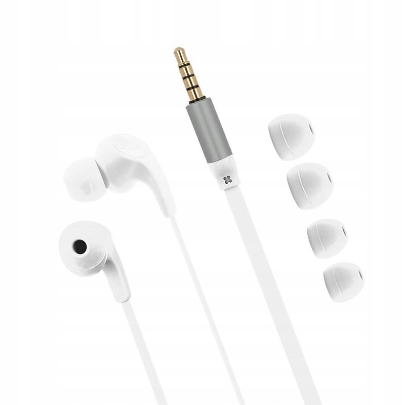 Słuchawki z kablem Vidvie HS670 3.5mm Jack biały