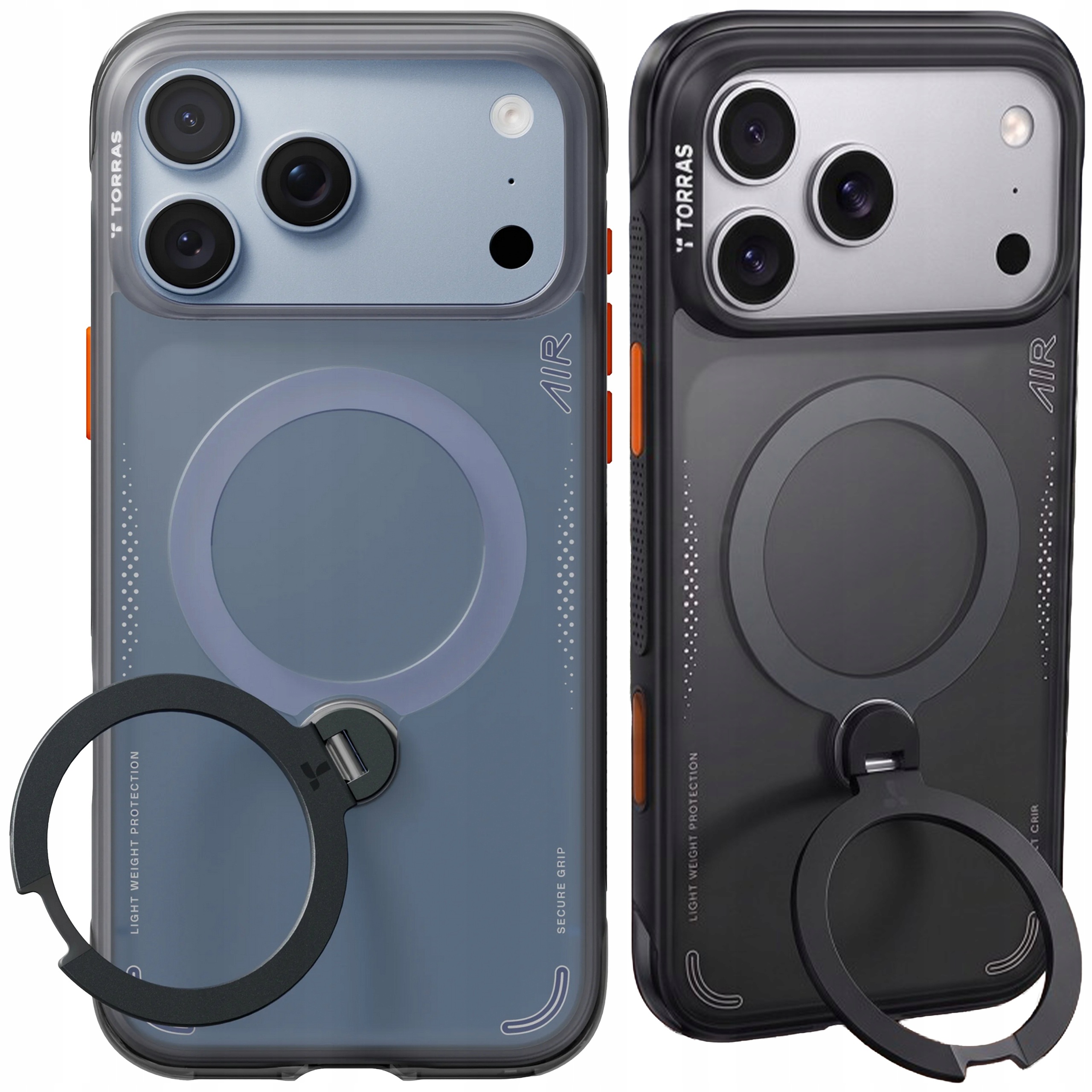 Etui Torras do iPhone 18 Pro 17 Pro z Uchwytem Air Case Obudowa z MagSafe