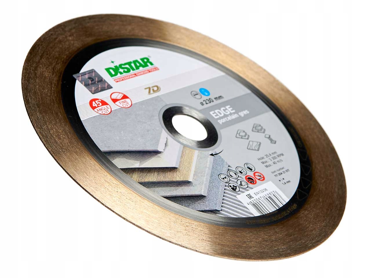 Distar Edge 230mm Tarcza Fazowania Gresu Gierunek