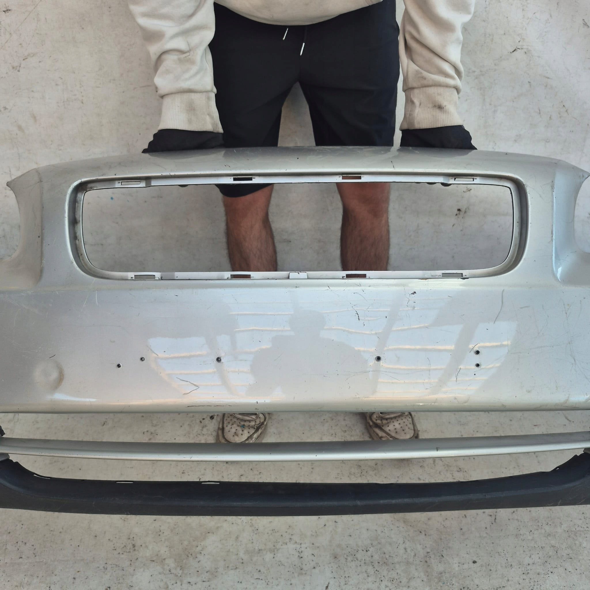 VOLVO V70 II 2 LIFT 05-07 bumper front front washer