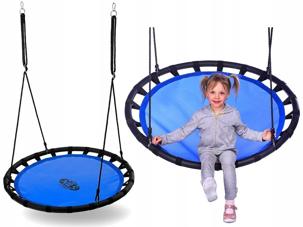 Houpačka do zahrady, houpací hnízdo, závěsné křeslo, sedák 110 cm