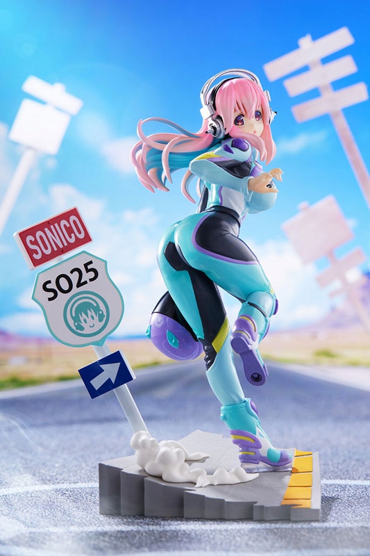 SUPER SONICO Animation Hand　 Toys フィギュア Figurka Furyu Super Sonico Anniversary Figure Super Sonico