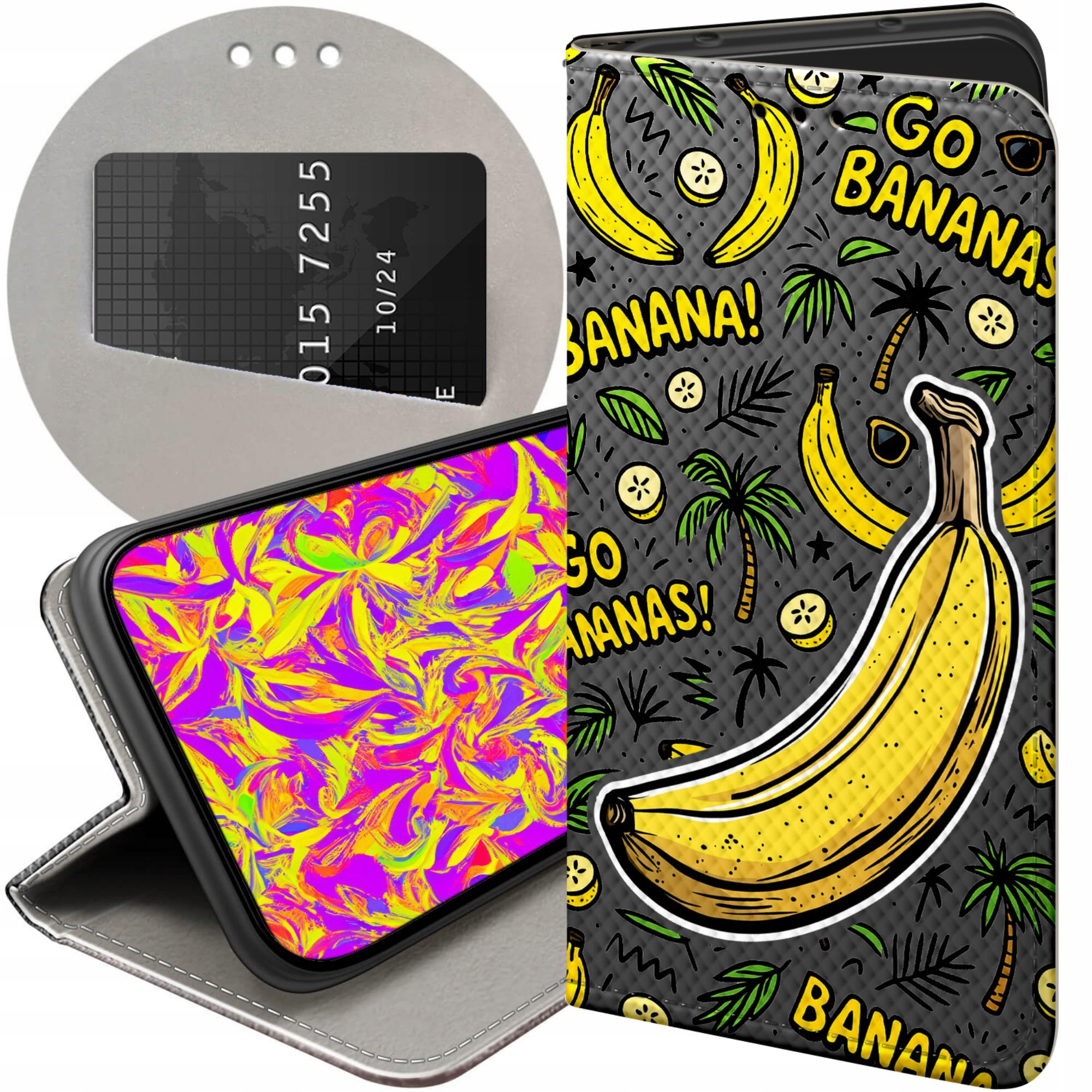 Etui Do Iphone 14 Pro Wielokolorowy Stickers Wakacje Zwierzęta Case