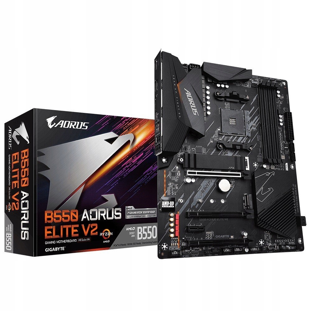 Płyta główna B550 Aorus Elite V2 AM4 4DDR4 Hdmi/dp M.2 Atx