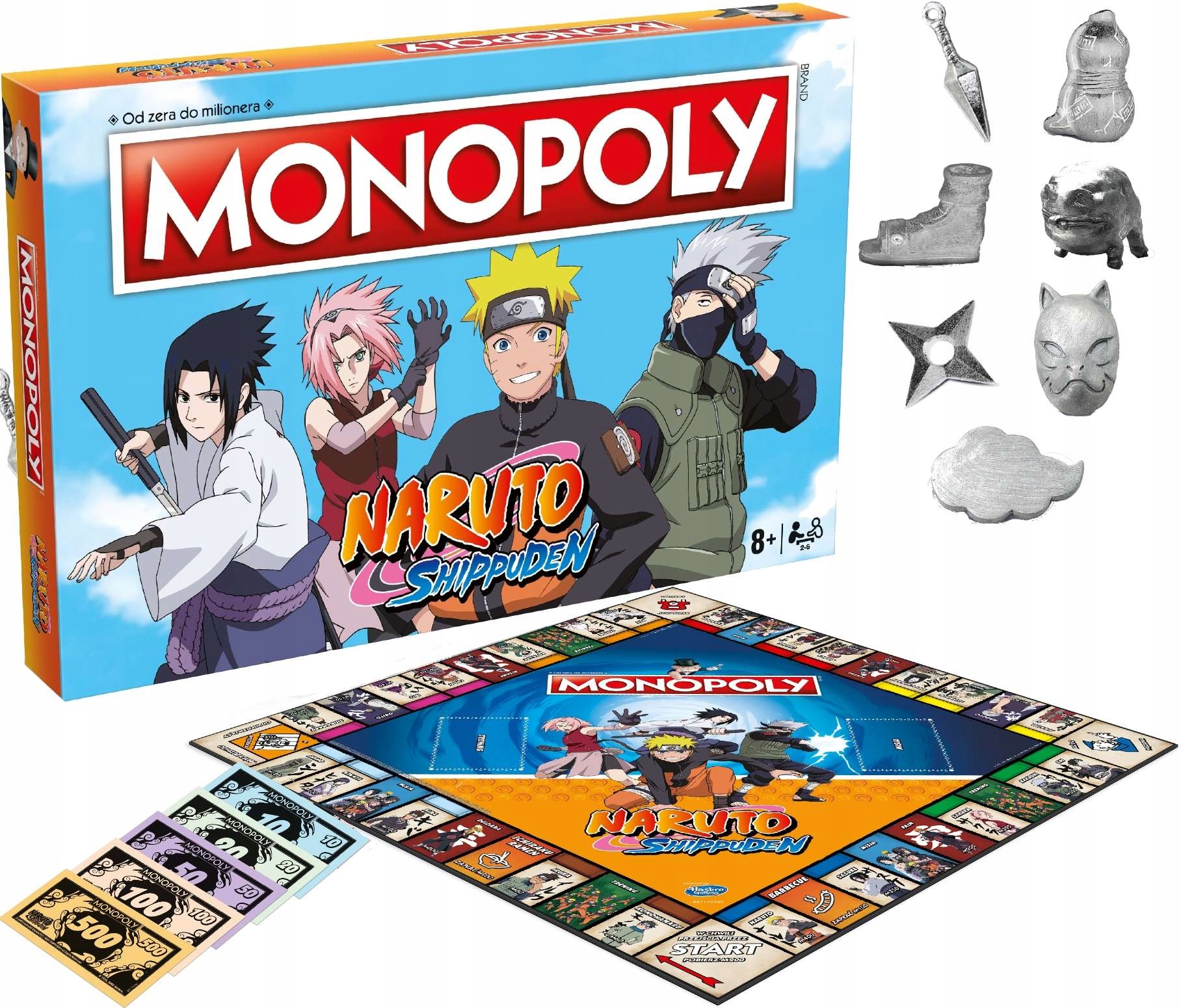 

Monopoly Naruto Shippuden Polska Edycja