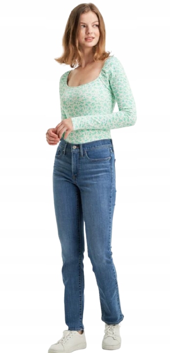 Levi's Dámské Džínové Kalhoty Modré Dlouhé 29/32 6BA