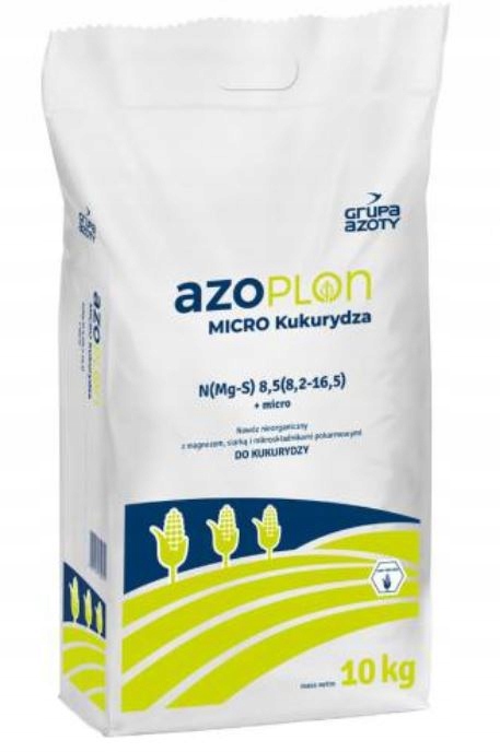 

Azoplon Kukurydza 10kg Nawóz Dolistny Kukurydzy