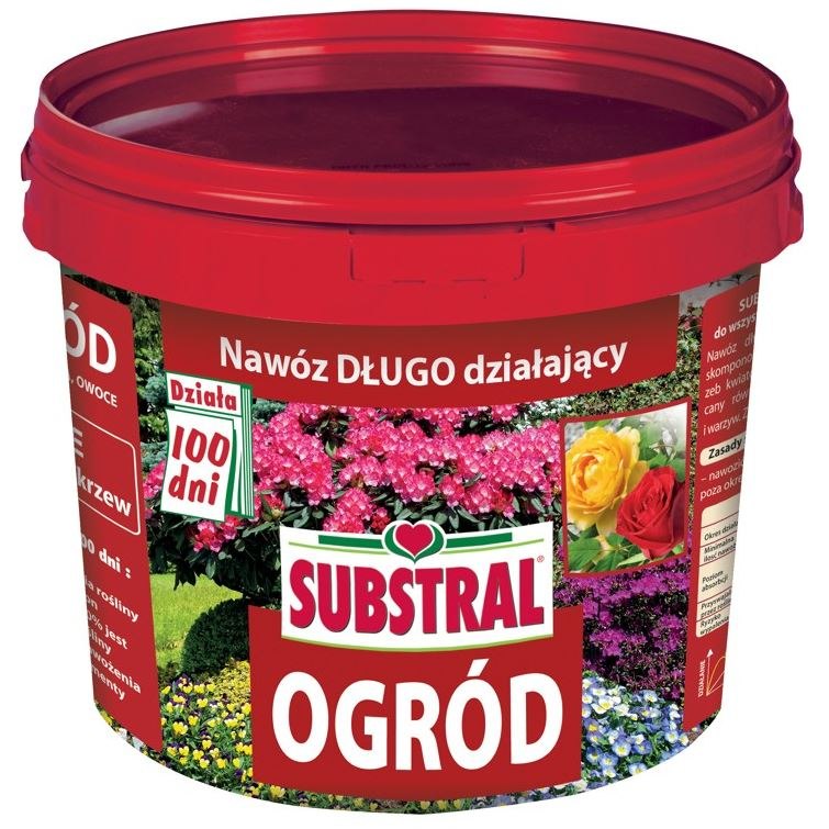 Hnojivo Do Záhrady Ruží A Kvetov dlhodobo pôsobiace Záhradnícke Substral 5 kg