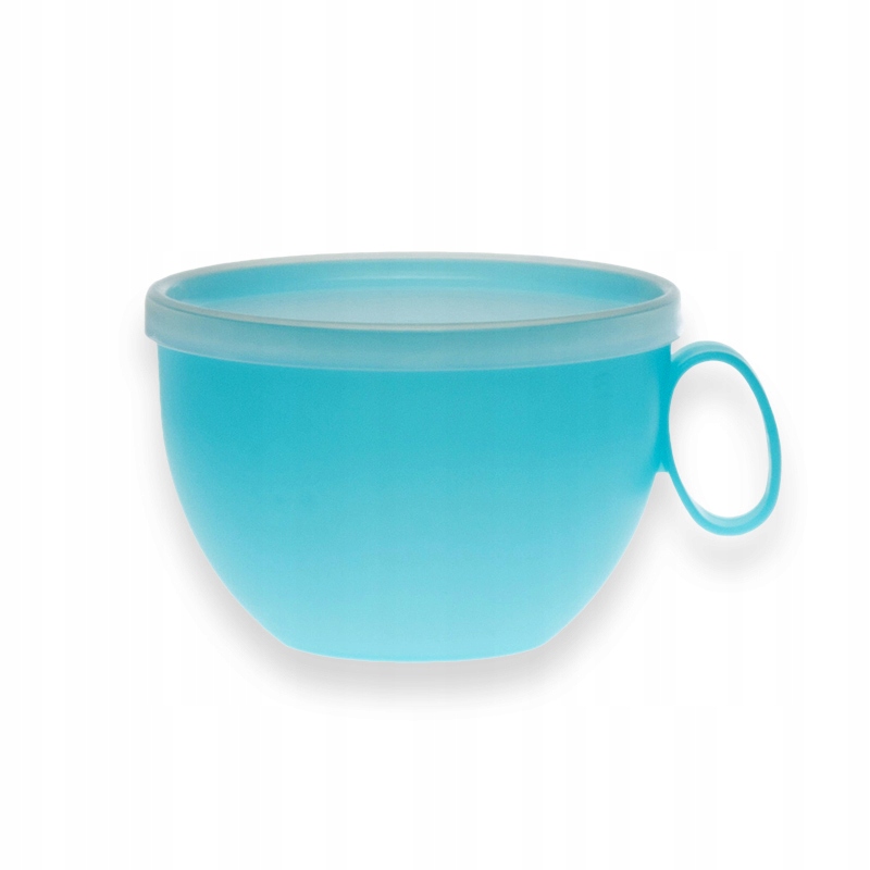 

Kubek piknikowe plastikowe XXL ucho pokrywka