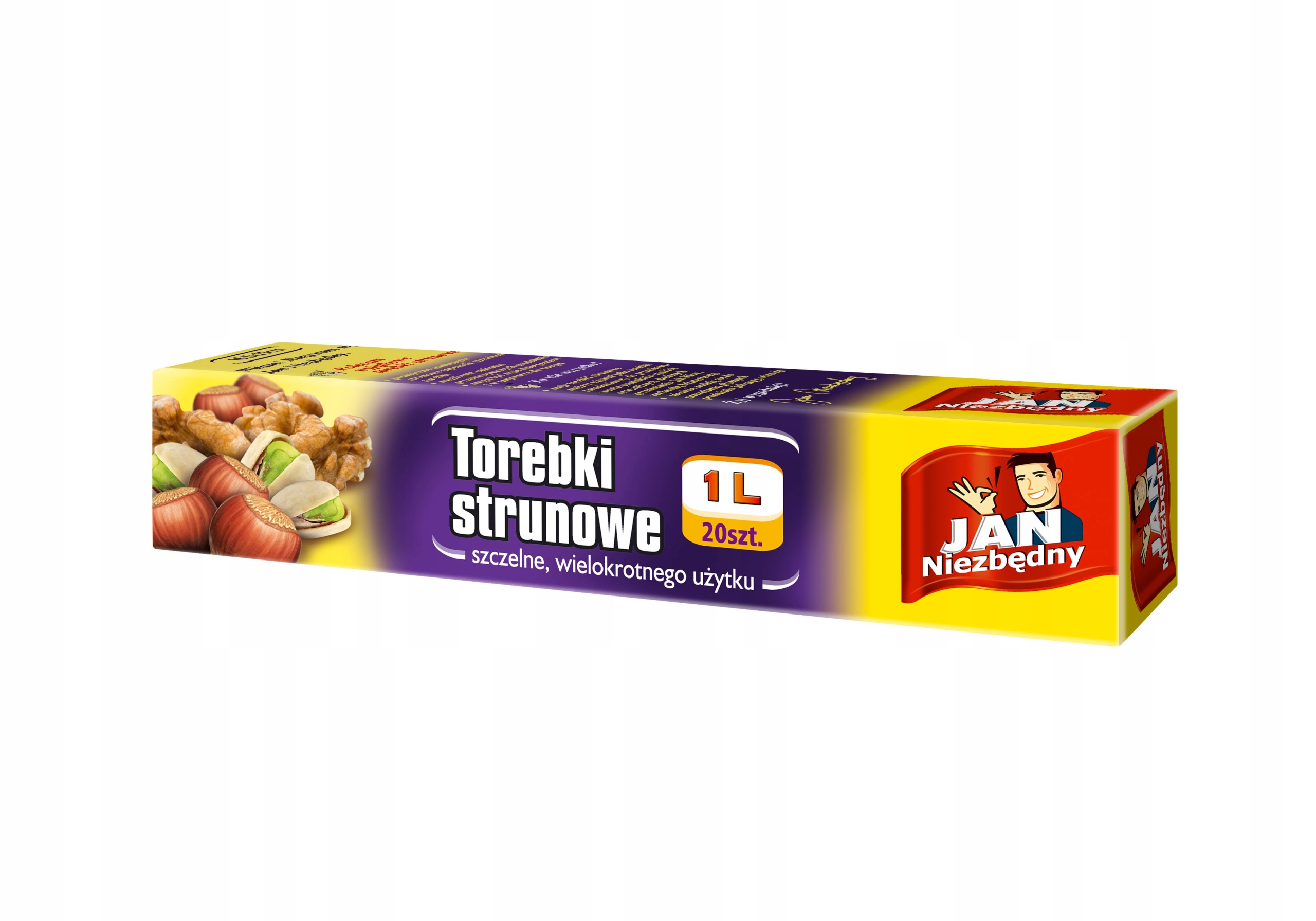 

Jan Niezbędny Torebki Strunowe 1L/20sztuk