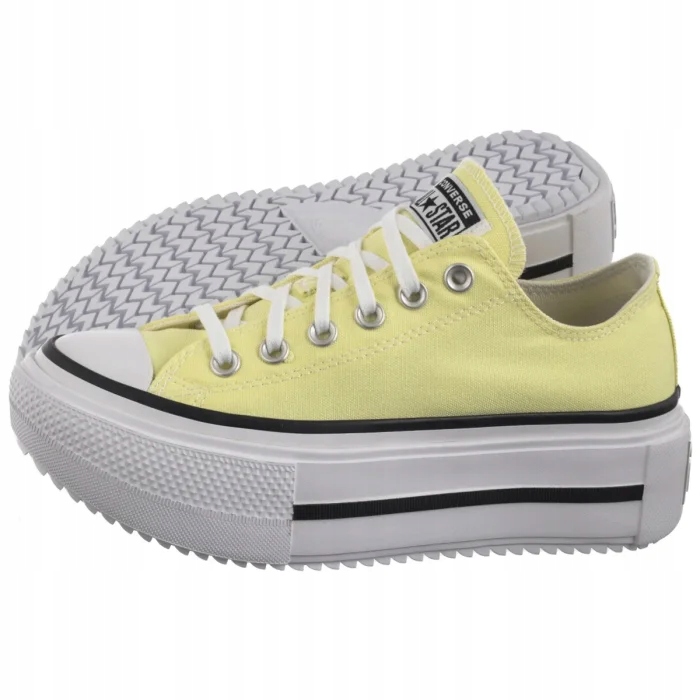 Tenisky na platformě Converse Lift Double Stack Ox 16283C Žluté