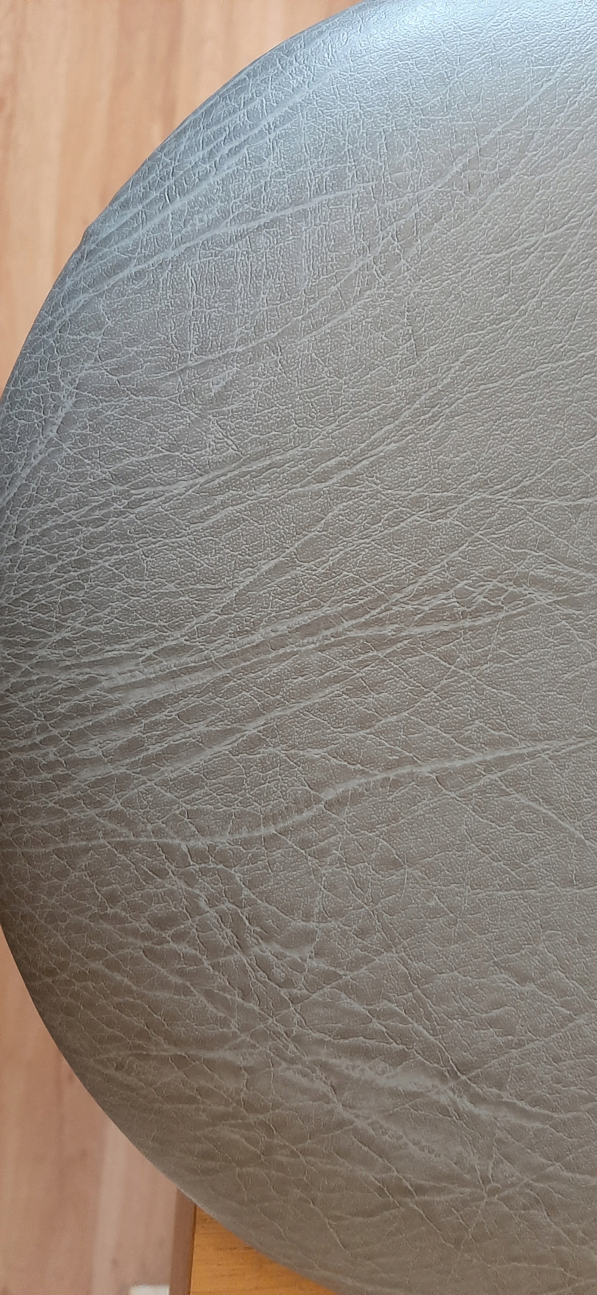 Taboret chromowy Jopek szary mazany Eko. Do kuchni Marka Kamix