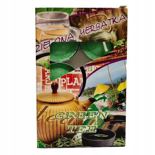 

Podgrzewacz Zapach Green Tea- 6 Sztuk (12G)