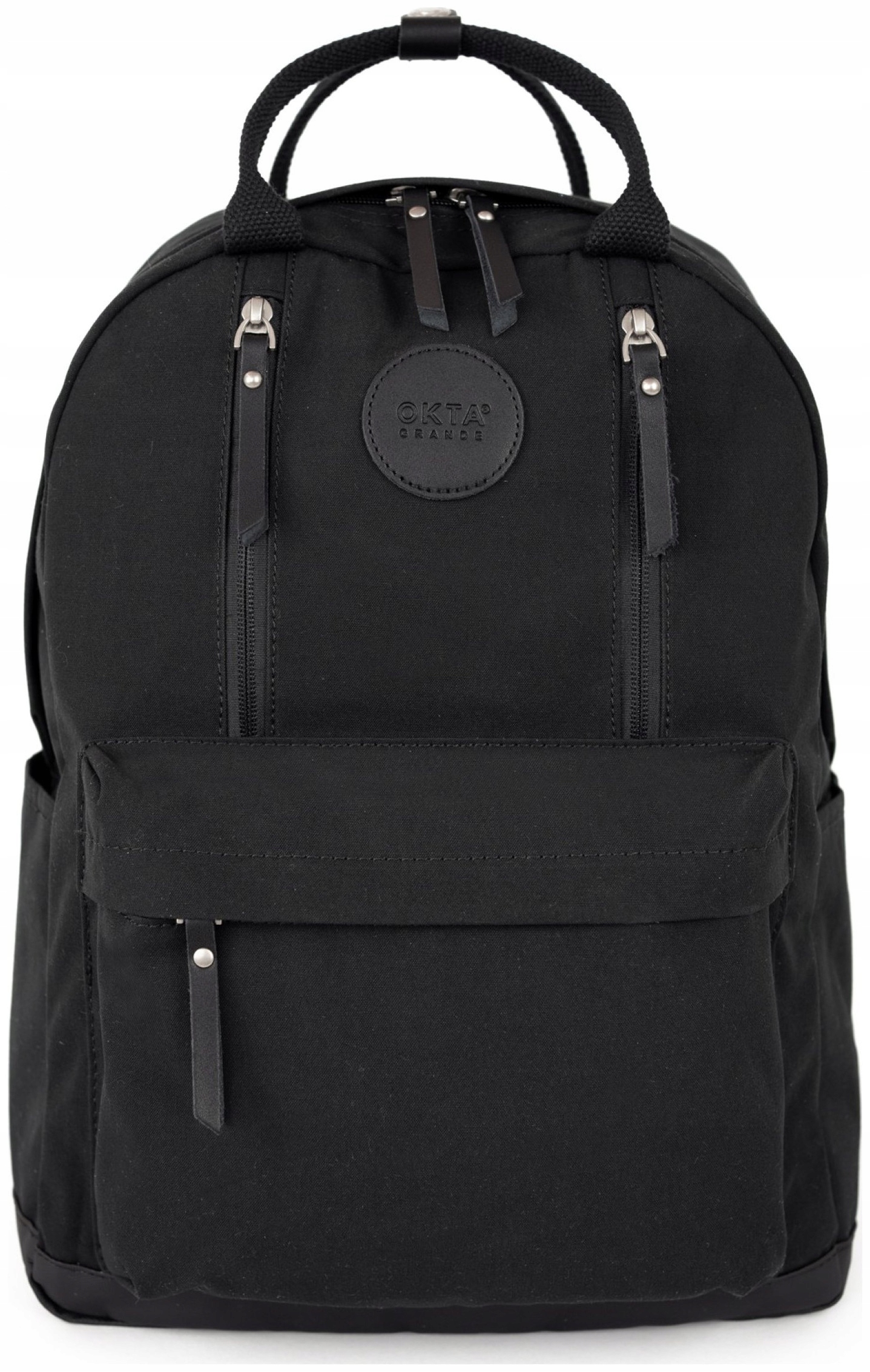 Batoh na notebook Himawari Okta Divided M lehký do práce, černý