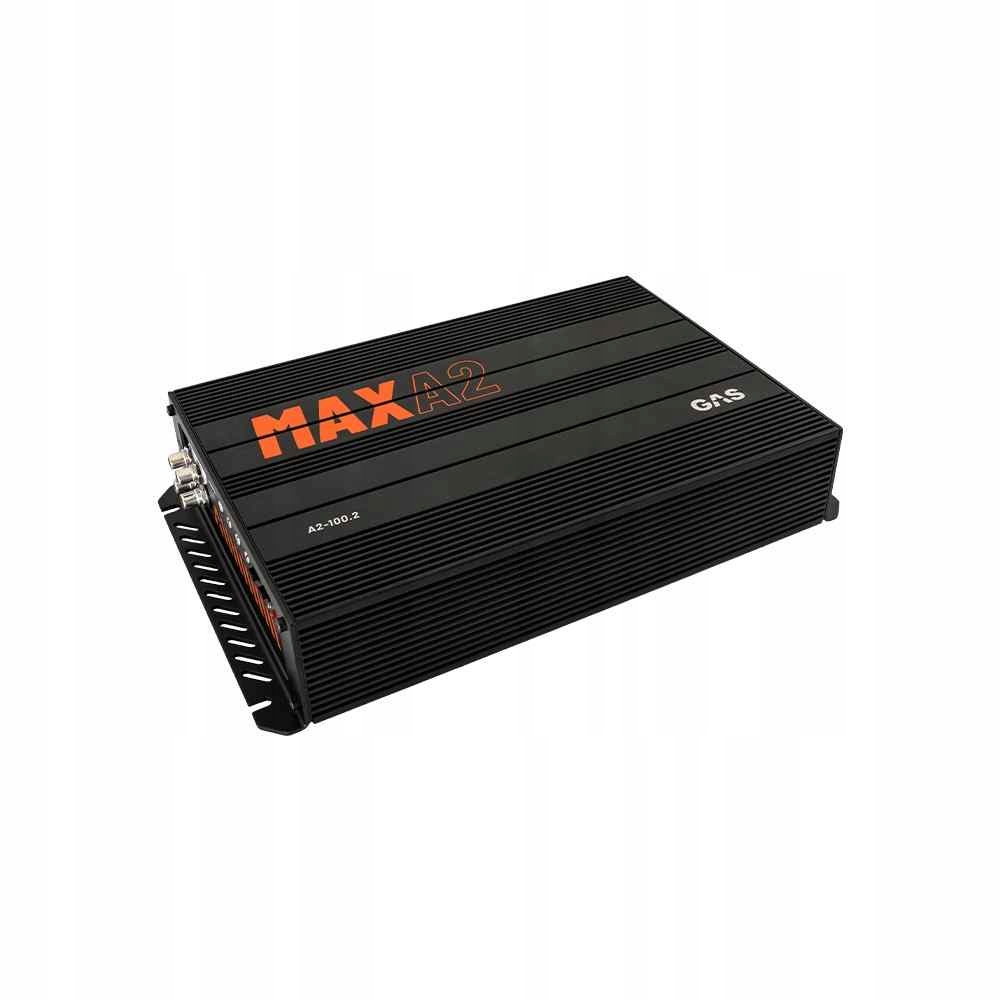 Silný 2-kanálový automobilový zesilovač Rms 100/160/320 4 Ohm Gas Max audio