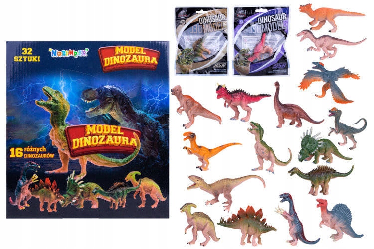 

Dinozaury Dinozaur Duża figurka saszetka figurki