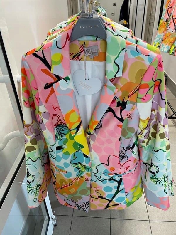 Sako bunda s žlutou barvou Model 0653 od firmy Lalous velikost L