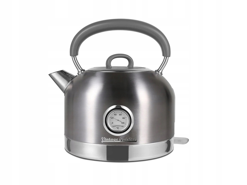 Czajnik elektryczny retro Vintage Cuisine 2200 W 1,7 l srebrny