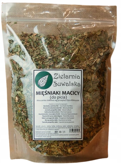 

Zielarnia Suwalska Mięśniaki Macicy Klimuszko 450g