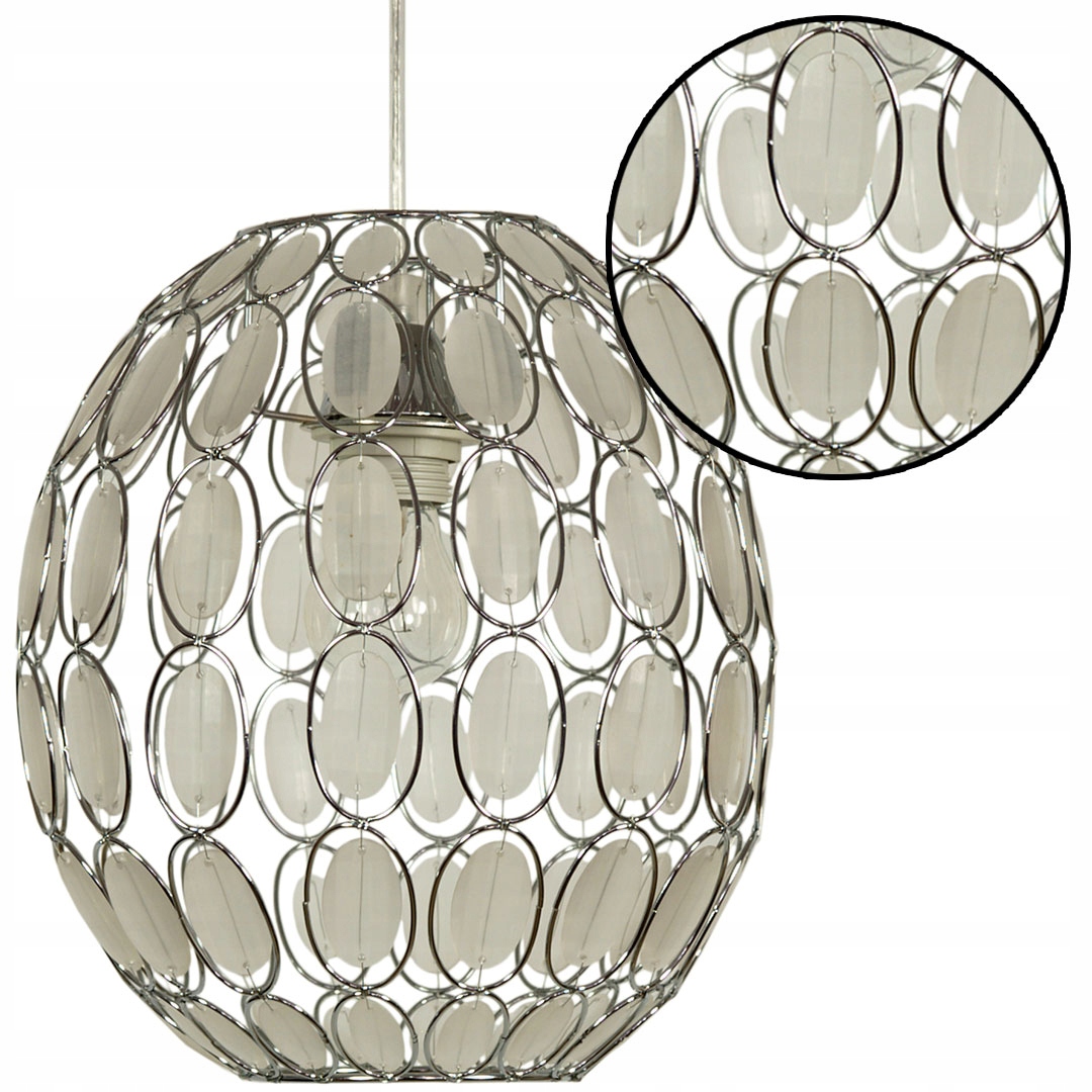 Exkluzivní závěsná Stropní Lampa s Krystalkami