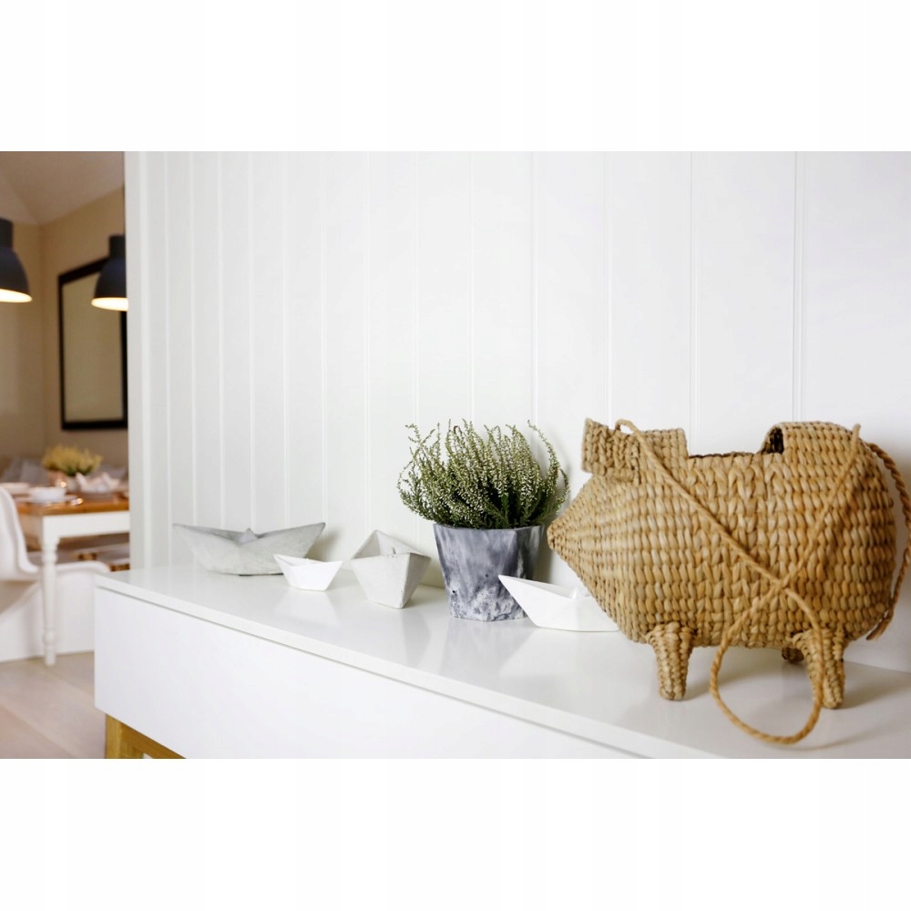 DONICZKA BETONOWA 12x12cm - BETON ARCHITEKTONICZNY Wysokość produktu 11.8 cm