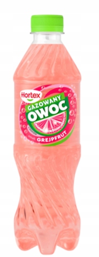 Levně Hortex Sycený nápoj Grapefruit 12 x 500 ml