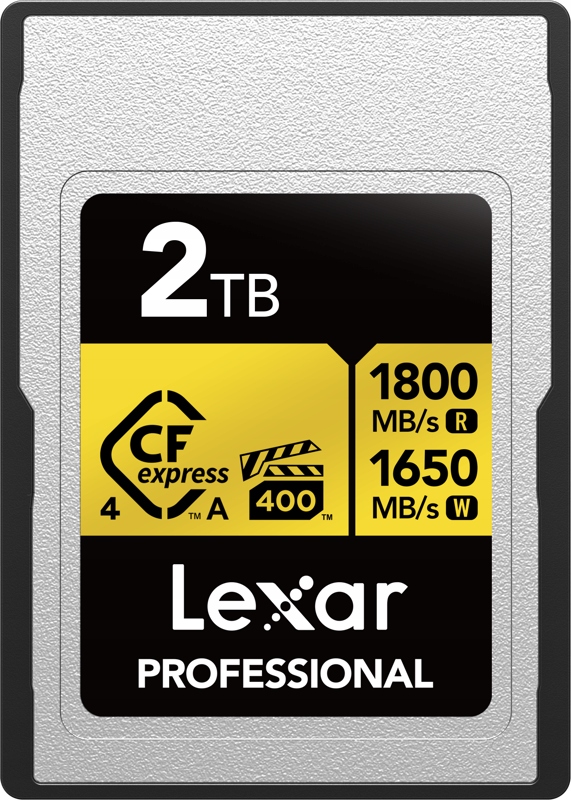 Paměťová karta Lexar CFexpress 4.0 Gold 2TB Type A (R1800/W1650)