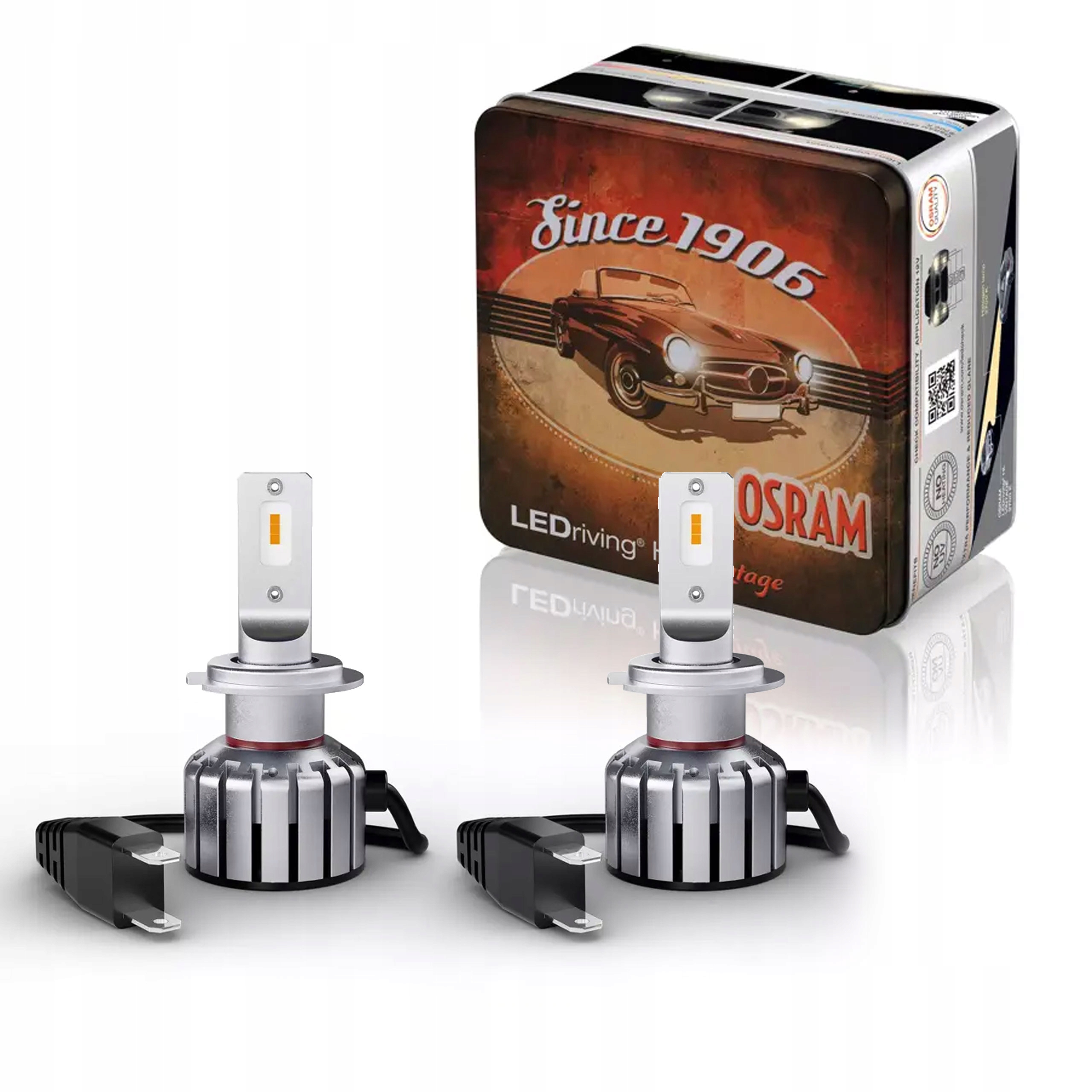 Osram Led žárovky Hl Vintage H7/H18 12V 2700K