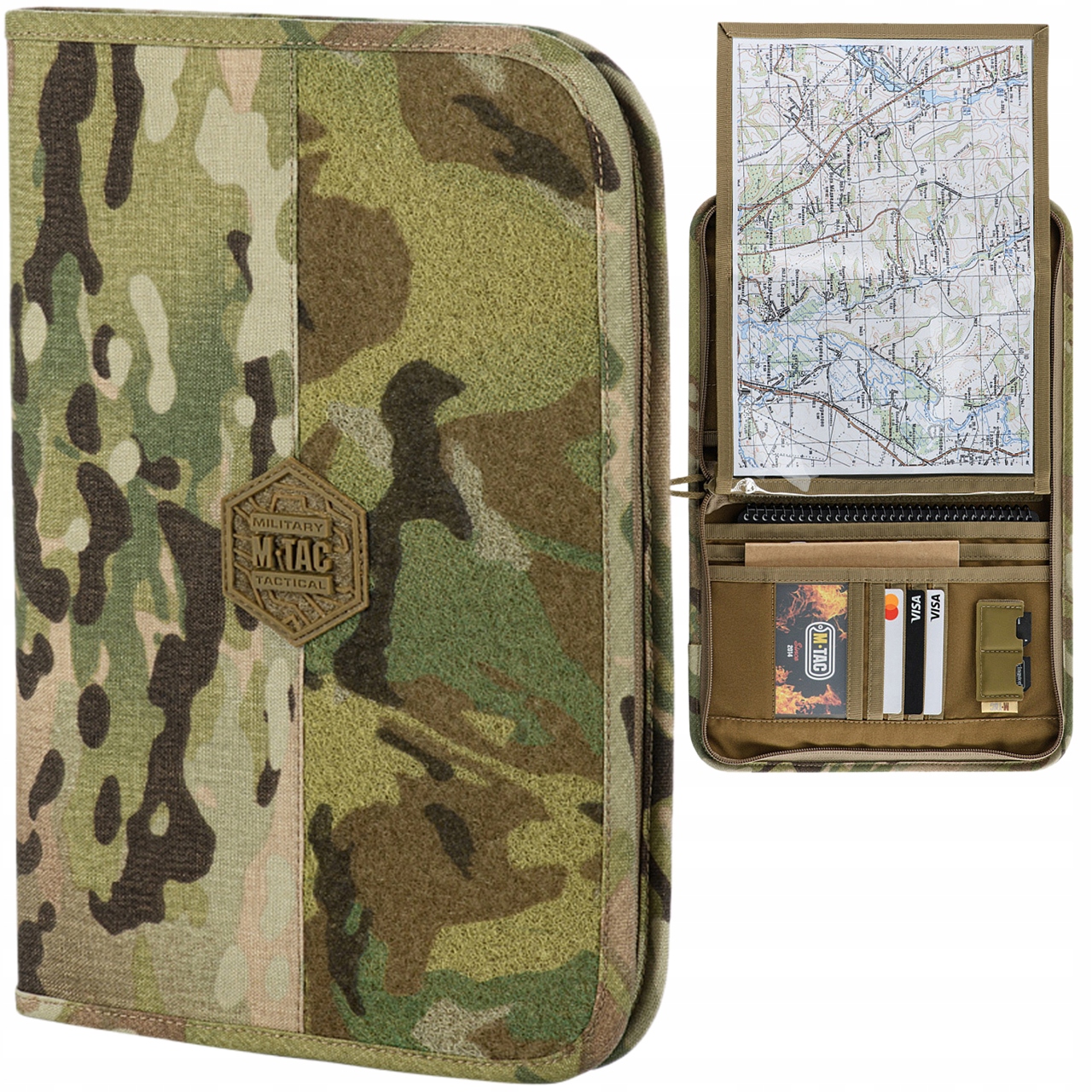 Taktický organizér A5 M-Tac Elite Obal Edc Multicam