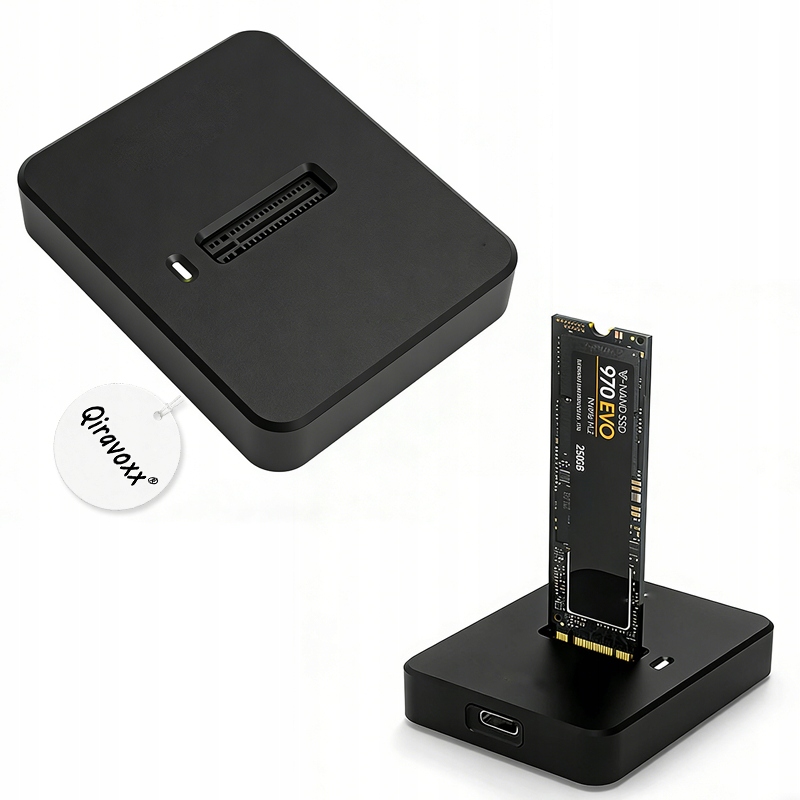 Adapter Czytników Dysków M.2 2w1 Sata Ngff Nvme PCIe M2 Usb-c Usb 3.0