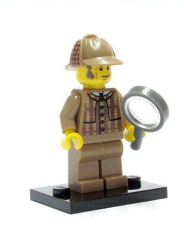 Lego Minifigures 5 col05-11 Detective Figurka Nová Sáček Unikát