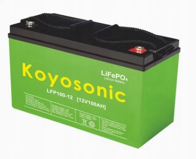 KOYOSONIC Tokarex AKUMULATOR LFP100-12 LIFEPO4 100Ah 12Volt