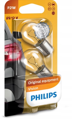 

Żarówka P21W Philips Vision- 2SZT. Kpl.