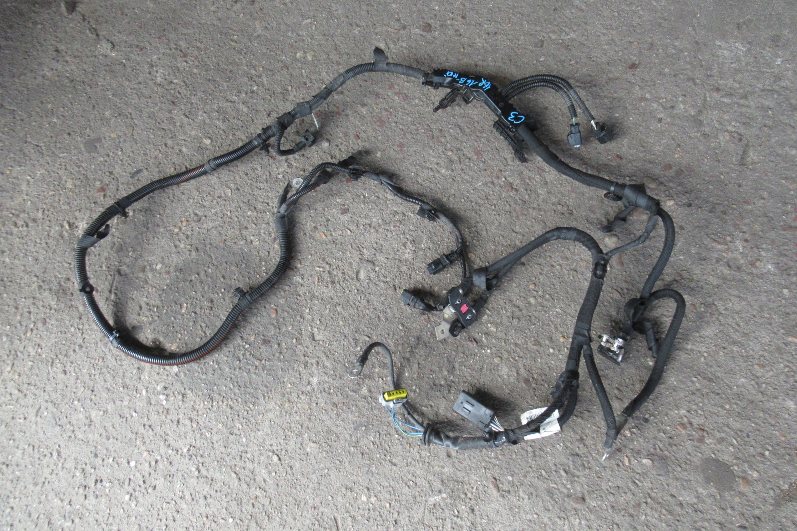 CITROEN C3 1.6 BLUE HDI bundle of the engine 9806536580