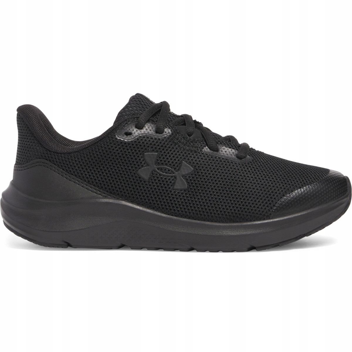 Chłopięce buty do biegania Under Armour Pursuit 4 czarne 35,5