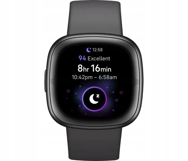 Smartwatch Fitbit Sense 2 Czarny EAN (GTIN) 810038858364