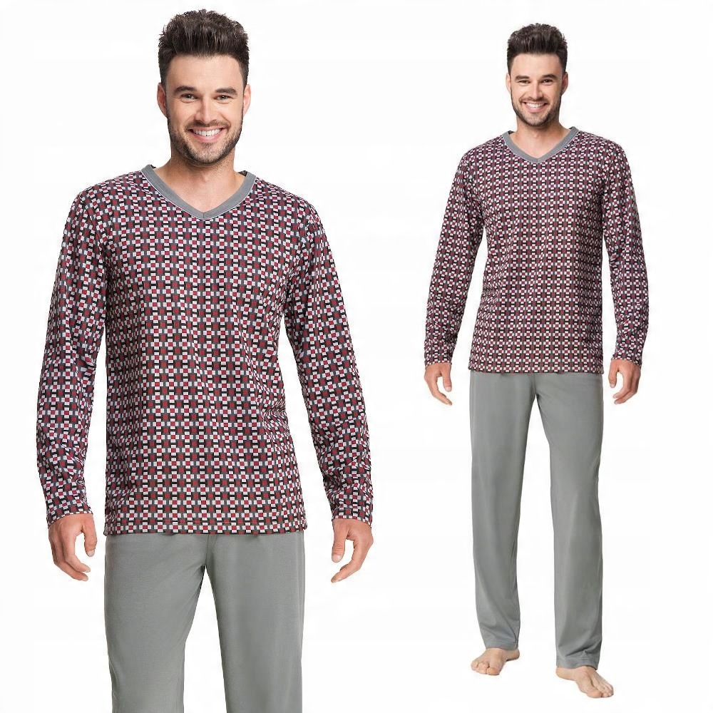 

Piżama męska Luna kod 795 w serek 4XL/grafitowy