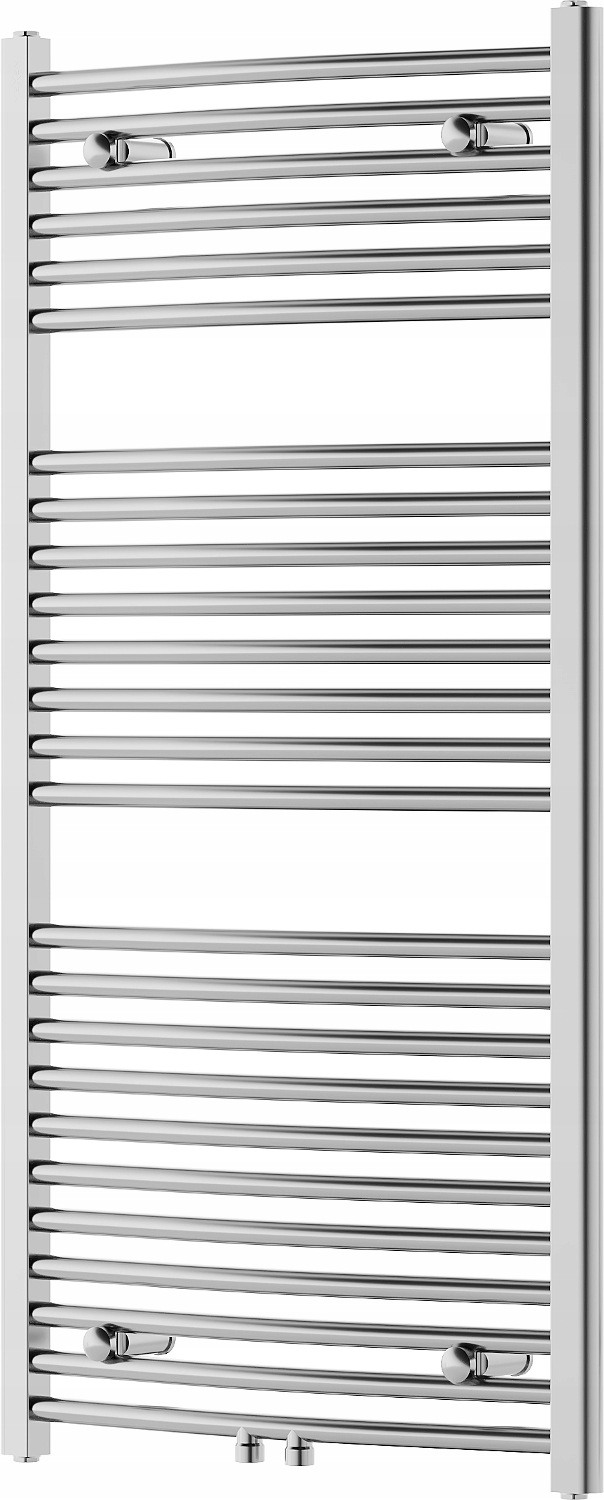 Koupelnový radiátor vodní Mexen 490 W 600 x 1200 mm stříbrný