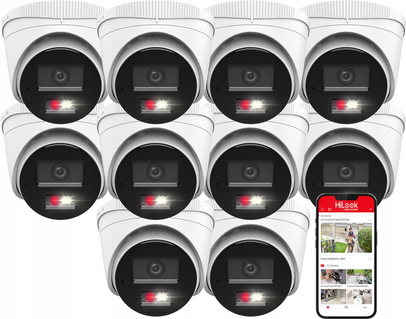 8MPx 4K kupolová kamera IPCAM-T8-30DL Externý mikrofón PoE