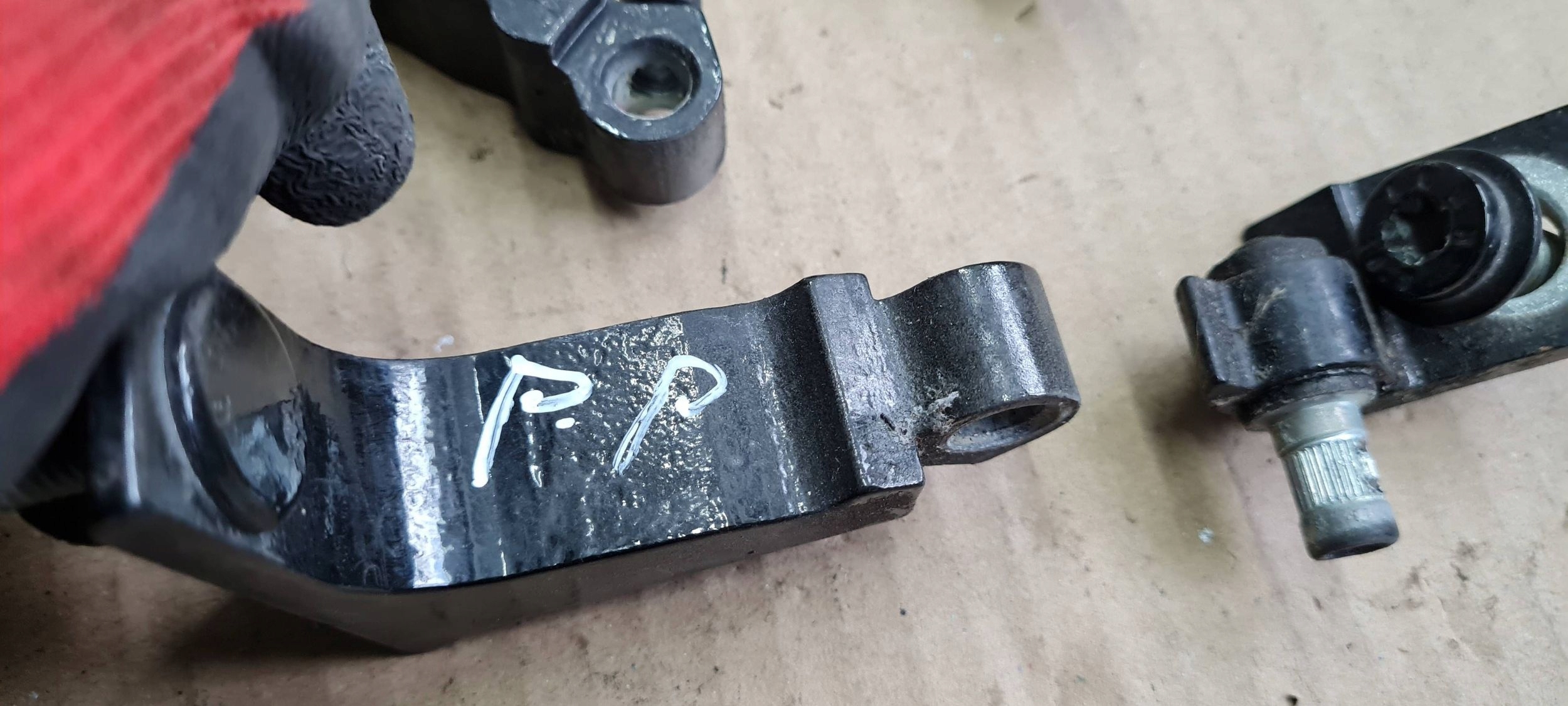 A4 B9 8W S4 hinge hinges door right right front KOMPLET LY9B