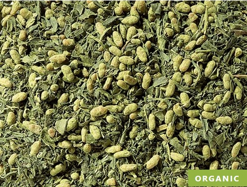 Japan Matcha Genmaicha Organic Čaj Zelený 100g Čajovna Sucholeska